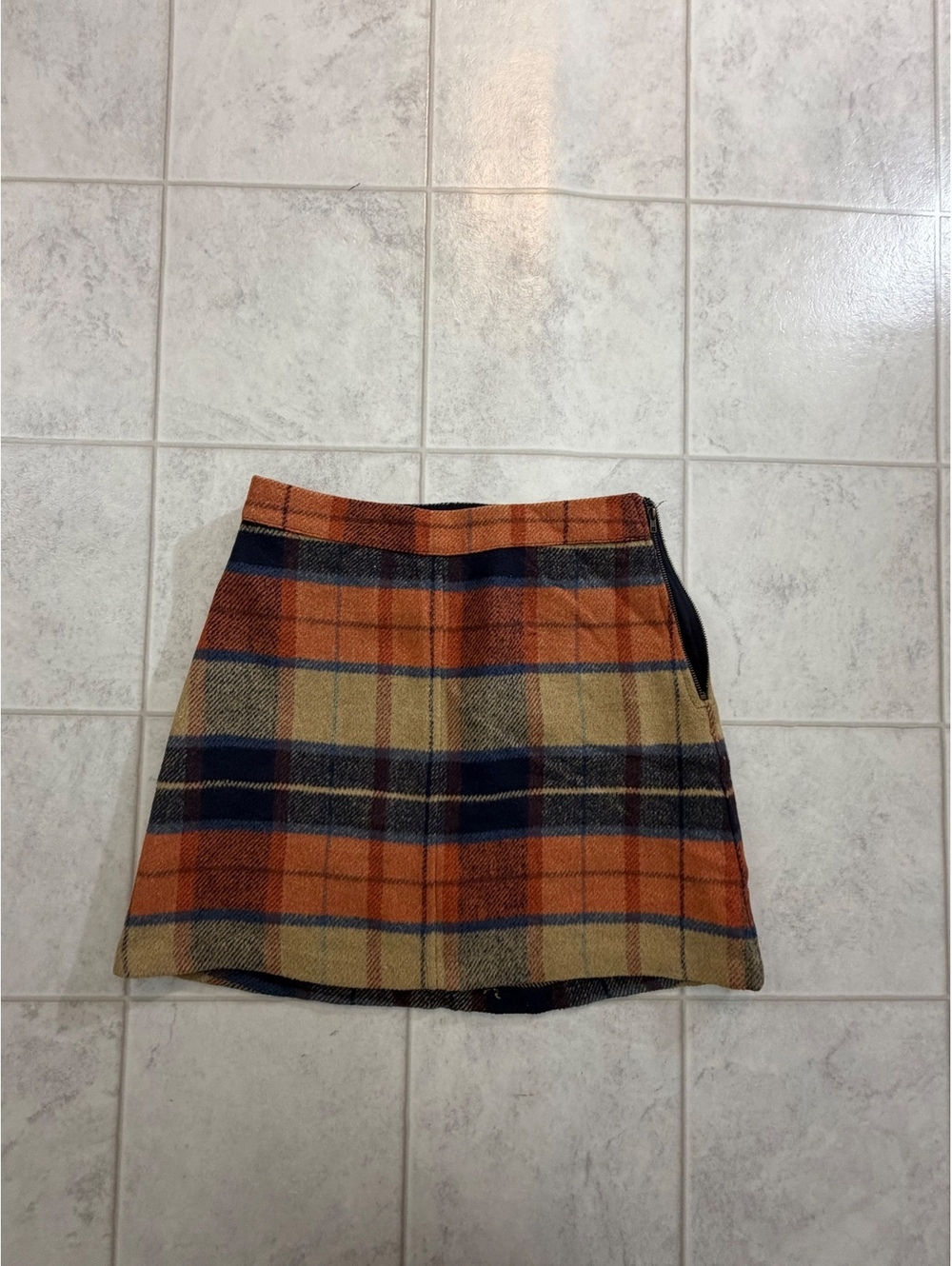 Lulus plaid mini skirt